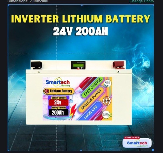 24V 200Ah Lithium Inverter Battery