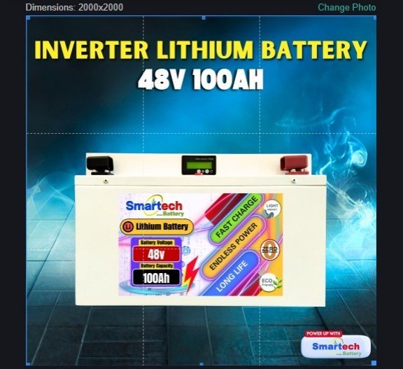 48V 100Ah Lithium Inverter Battery