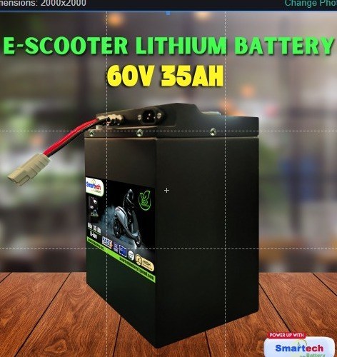 60V 35Ah Lithium E-Scooter Battery - photo 2