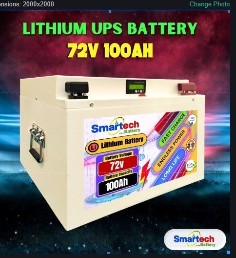 72V 100Ah Lithium UPS Battery