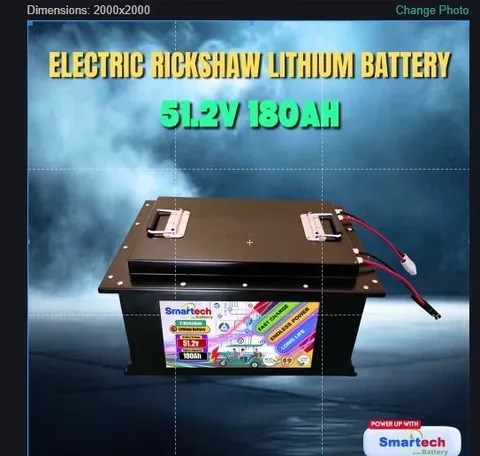 51.2V 180Ah Lithium E-Rickshaw Battery - photo 5