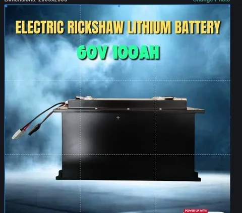 60V 100Ah Lithium E-Rickshaw Battery - photo 3