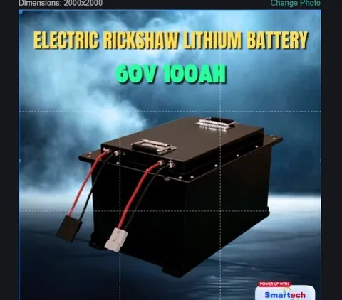 60V 100Ah Lithium E-Rickshaw Battery - photo 7