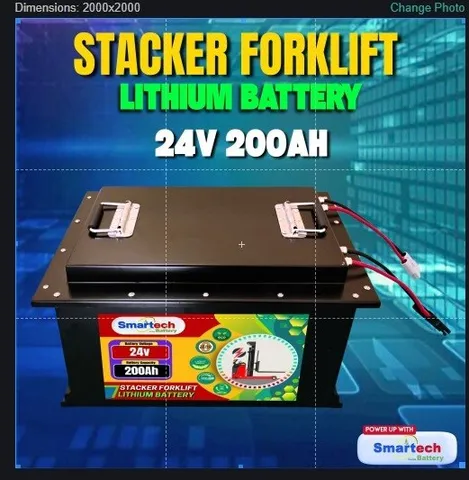 24V 200Ah Lithium Stacker / Forklift Battery - photo 8