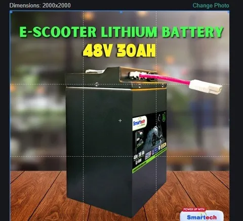 48V 30Ah Lithium E-Scooter Battery - photo 4