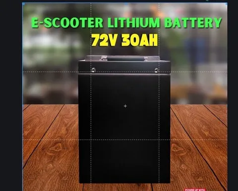 72V 30Ah Lithium E-Scooter Battery - photo 2
