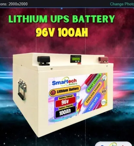 96V 100Ah Lithium UPS Battery - photo 4